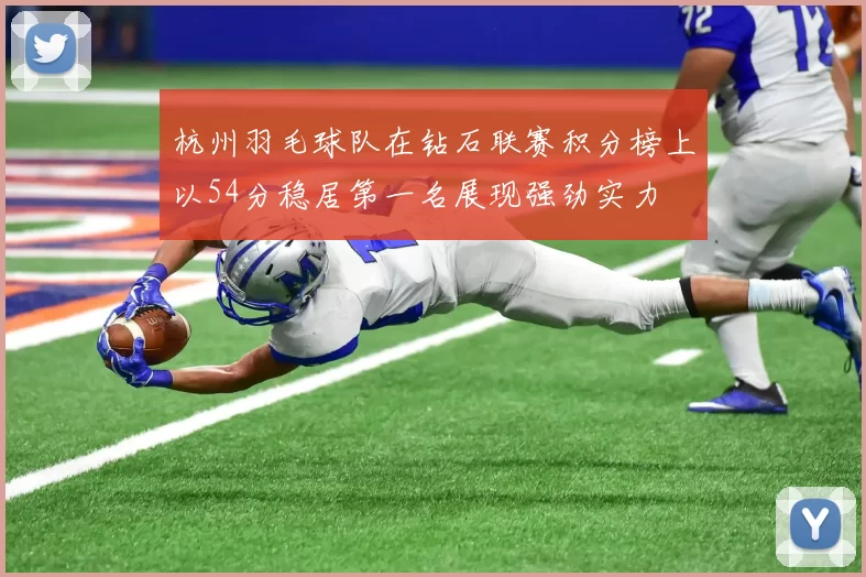 杭州羽毛球队在钻石联赛积分榜上以54分稳居第一名展现强劲实力