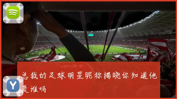 总裁的足球明星昵称揭晓你知道他是谁吗