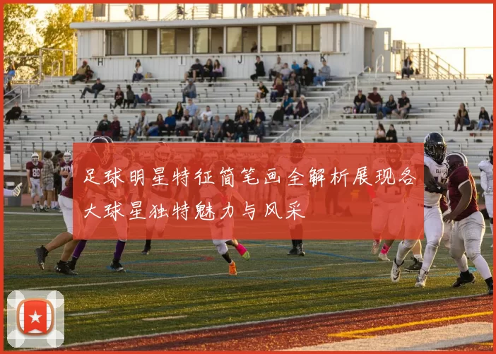 足球明星特征简笔画全解析展现各大球星独特魅力与风采